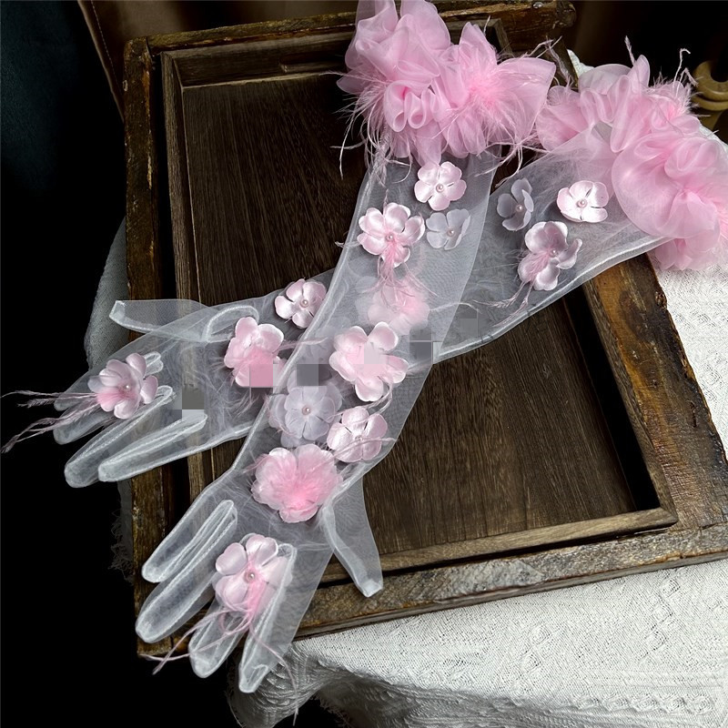 Women's Elegant Flower Feather - Vintage Fashion Photographers ulasan dan harga