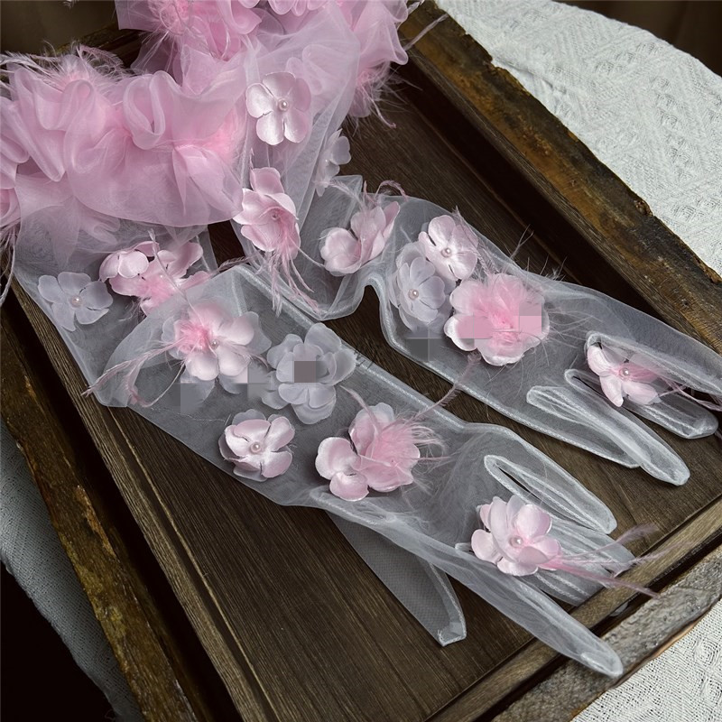 Women's Elegant Flower Feather - Vintage Fashion Photographers ulasan dan harga