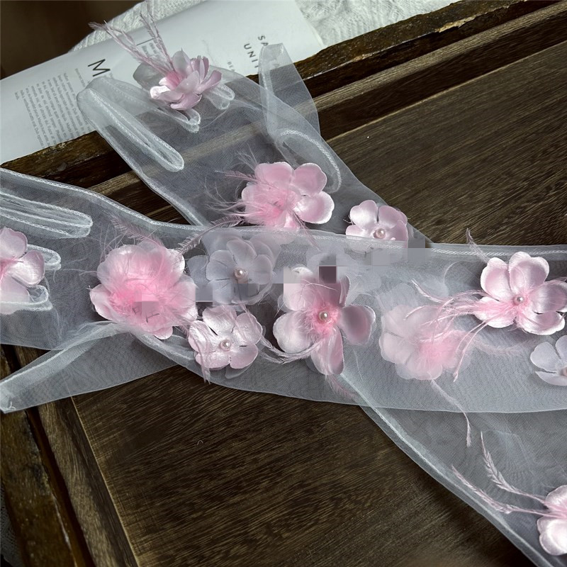 Women's Elegant Flower Feather - Vintage Fashion Photographers ulasan dan harga