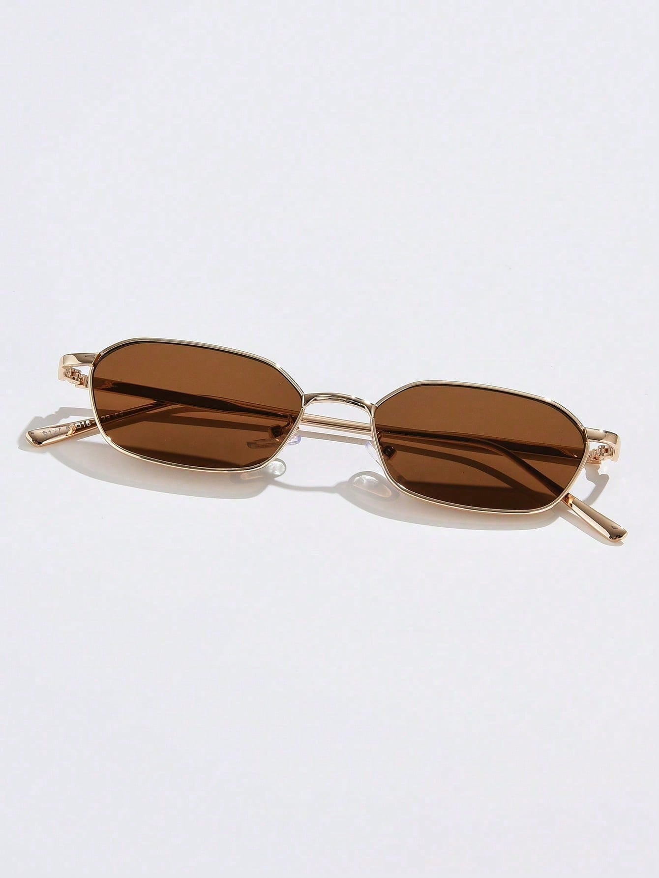 1Pc Vintage Oval Metal Sunglas - Vintage Fashion Outfit ulasan dan harga