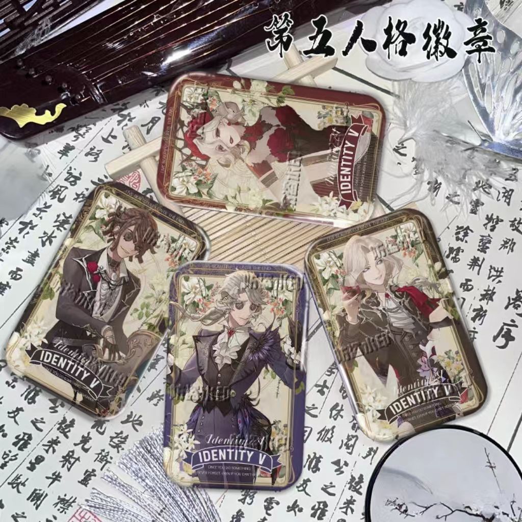 Game Identity Ⅴ Rectangle Badg - Vintage Fashion Photographers ulasan dan harga