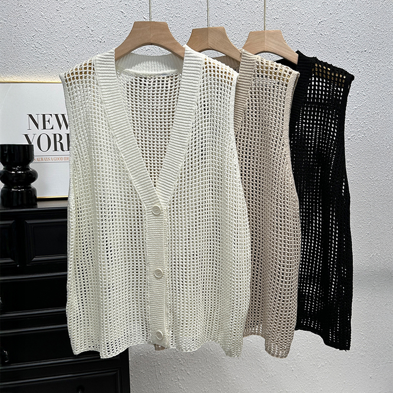 Button Down Crochet Vest for W - Crochet Top Boho ulasan dan harga
