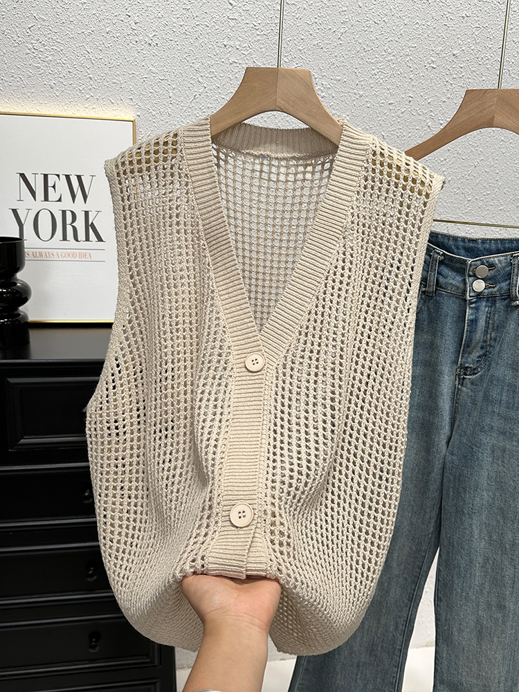 Button Down Crochet Vest for W - Crochet Top Boho ulasan dan harga
