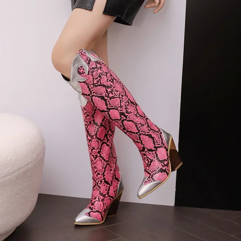 Big Size Western Women Knee Hi - Vintage Fashion Dresses ulasan dan harga