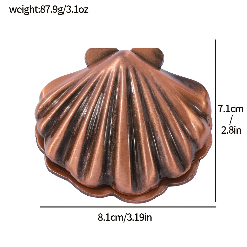 1pc Vintage Shell Metal Journa - Vintage Fashion Journal ulasan dan harga