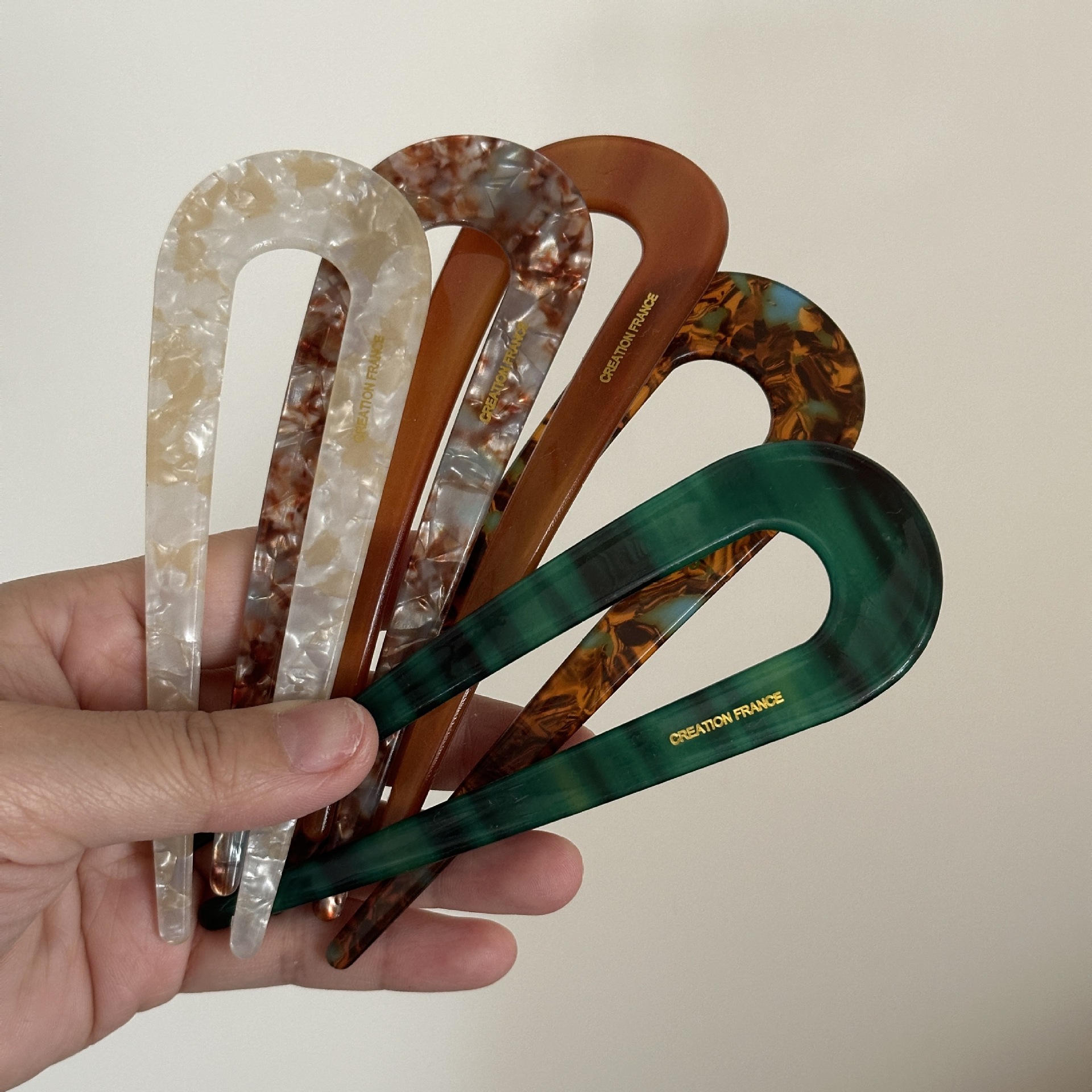 U-shaped Female Hairpin Fashio - Vintage Fashion Style Female ulasan dan harga
