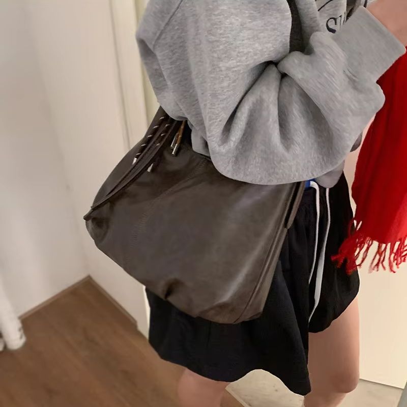 Vintage Large-Capacity Underar - Vintage Fashion Women ulasan dan harga