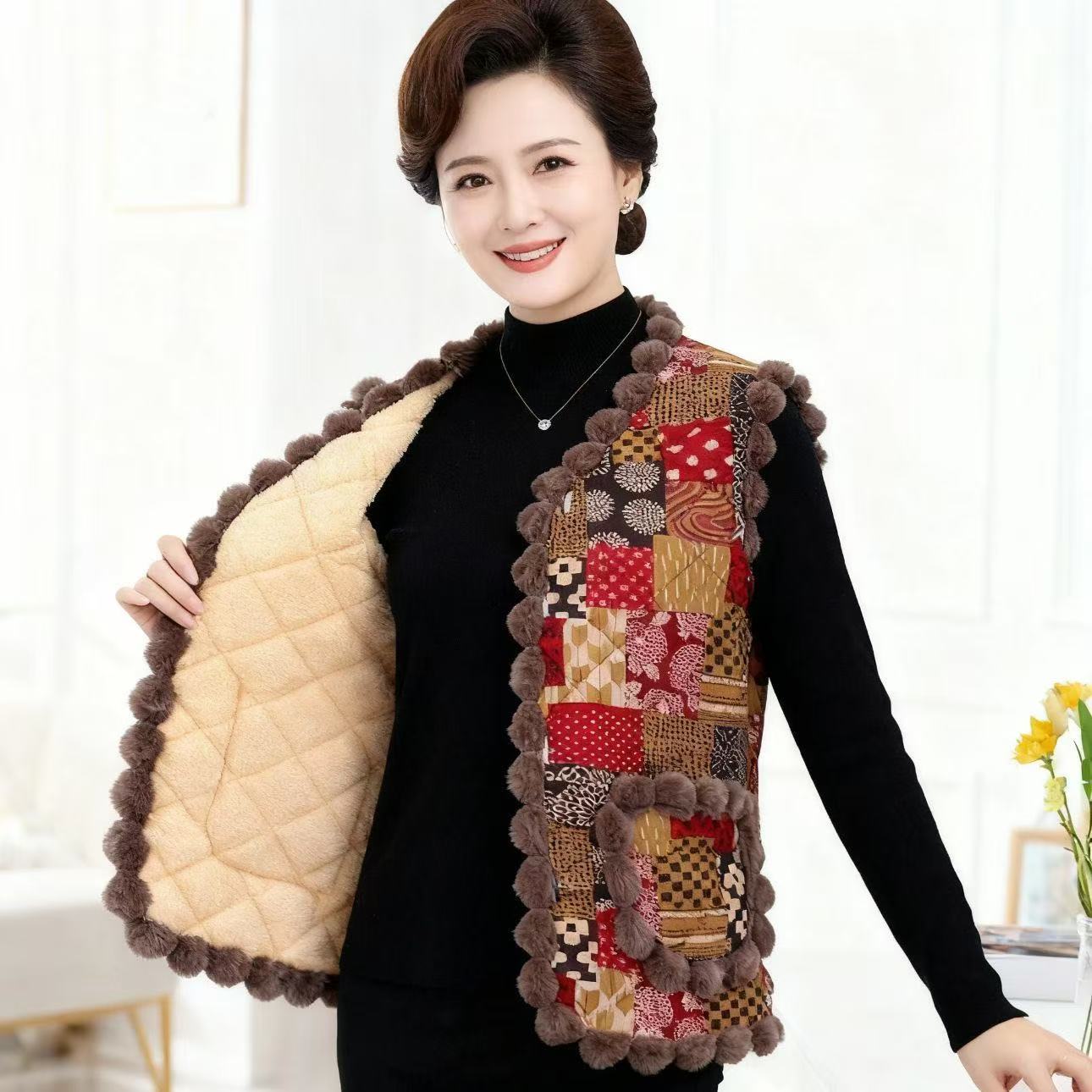 New Chinese Style Vest Tops Wo - Vintage Fashion Style Female ulasan dan harga