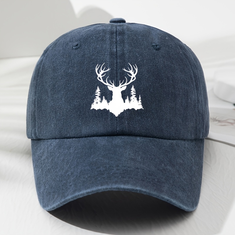 Unisex Elk Soft Top Baseball C - Vintage Fashion Hats ulasan dan harga